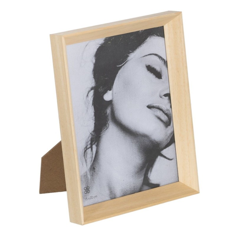 Cadre photo Beige Bois Verre 17 x 2