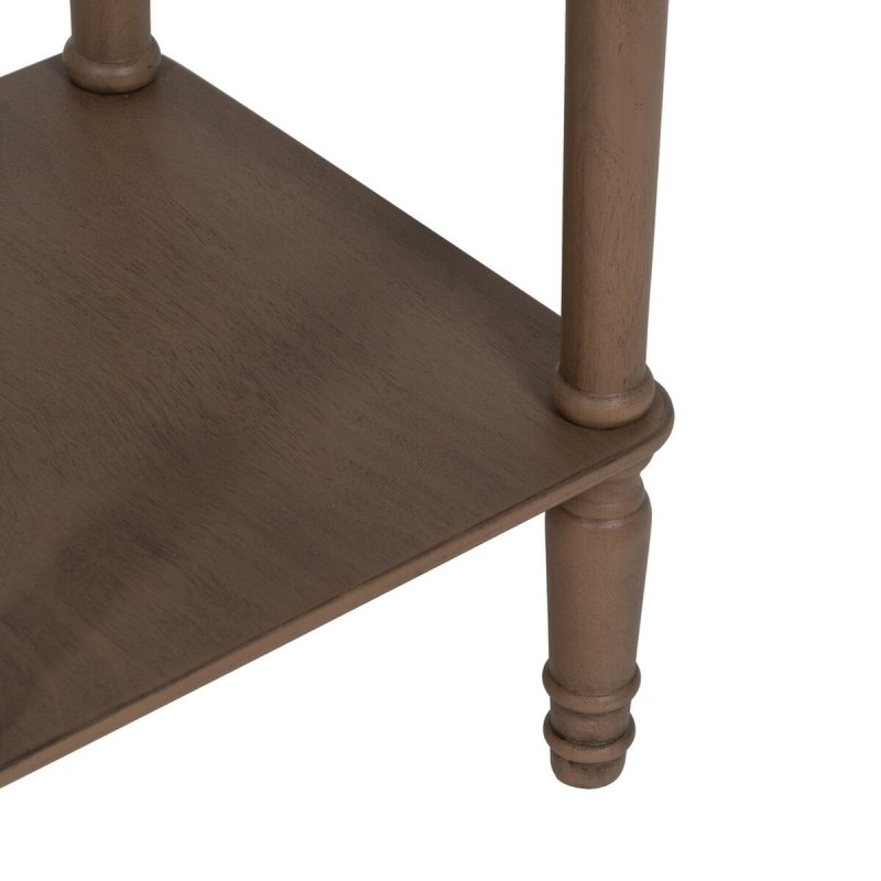 Table d'appoint Marron 36 x 36 x 71 cm