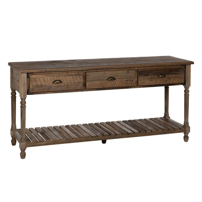 Console Marron Bois d'épicéa Bois MDF 184