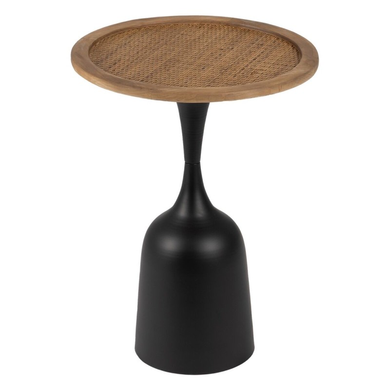 Table d'appoint Noir Doré Fer 40 x 40 x 52 cm