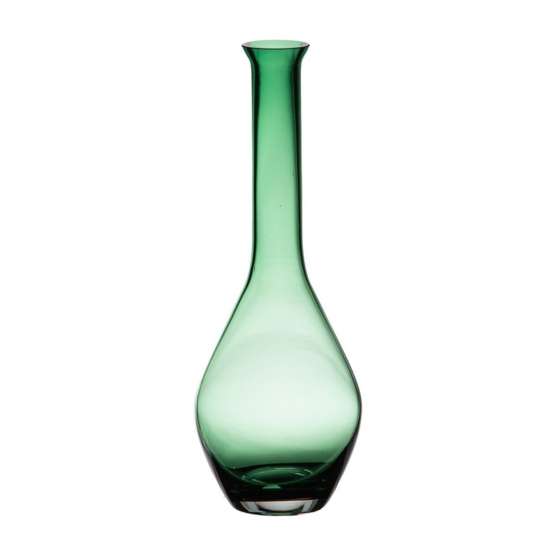 Vase Vert verre 10 x 10 x 27