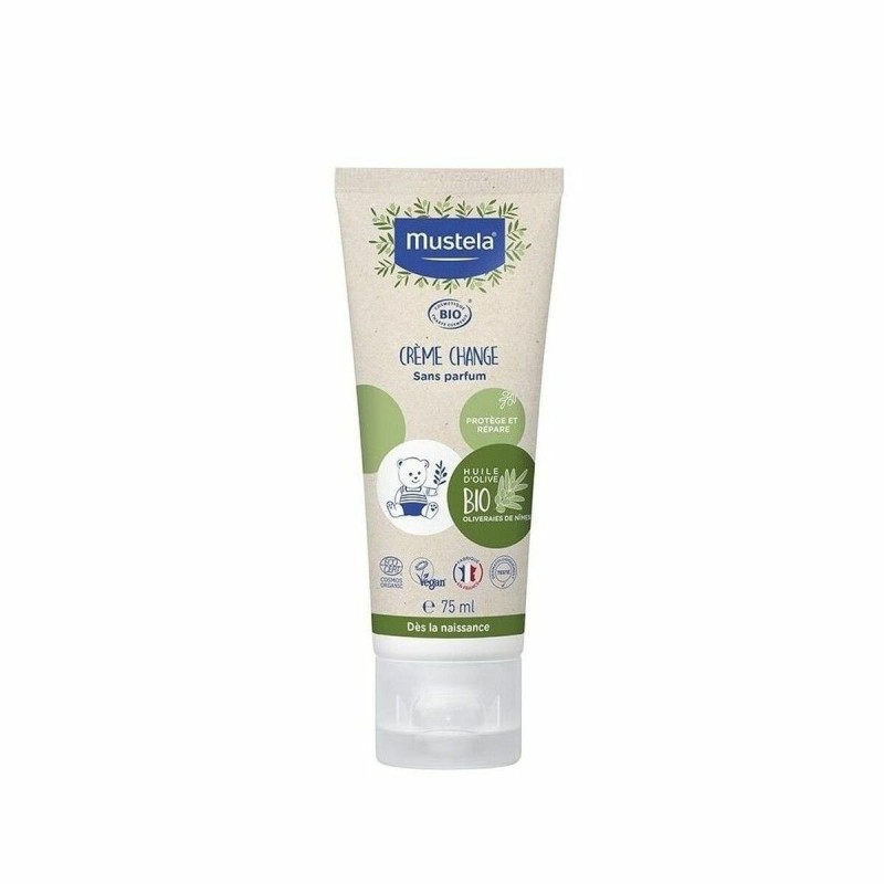 Crème Réparatrice pour Bébés Bio Mustela Couche 75 ml