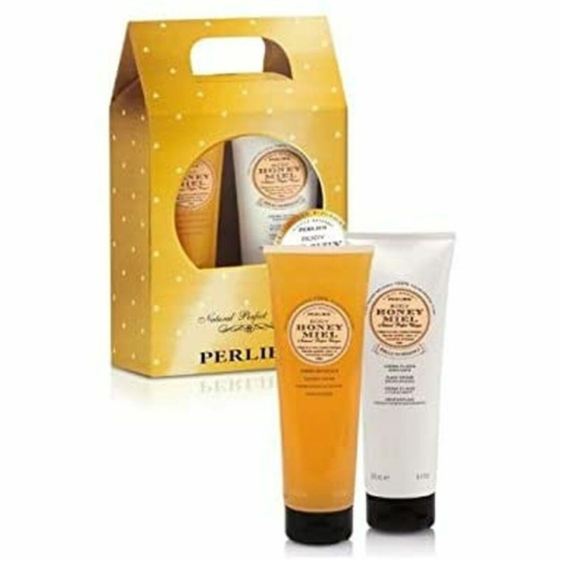 Set de cosmétique unisexe Perlier Miel (2 pcs)