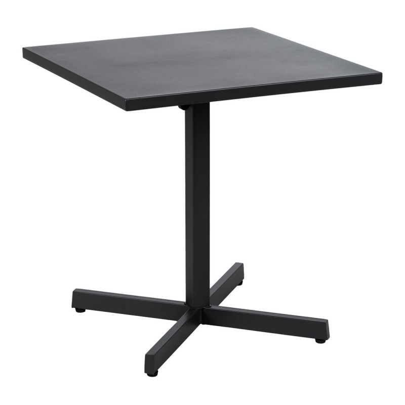 Table d'Appoint Pliable Anthracite 70 x 70 x 74 cm