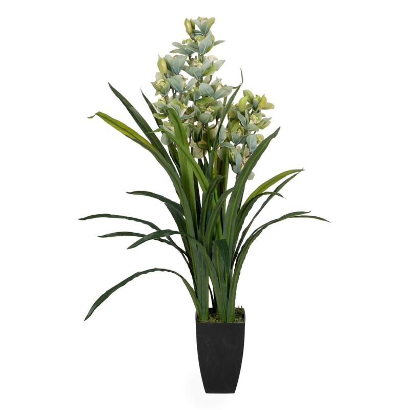 Plante décorative Bambou Polyéthylène Fer Ciment Tissu 45 x 45 x 110 cm