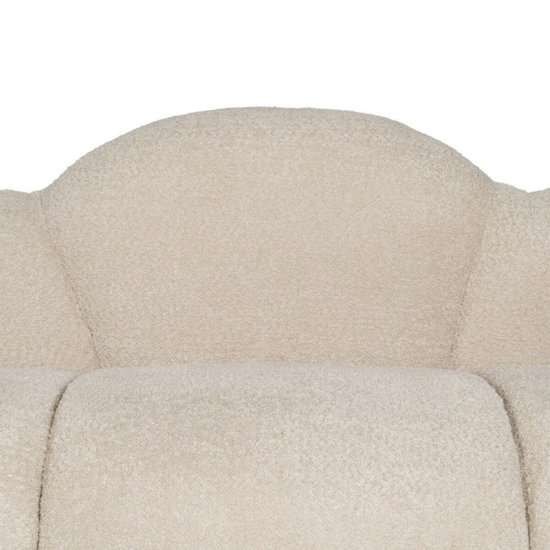 Canapé Beige Polyester Bois de pin 149 x 76 x 77 cm