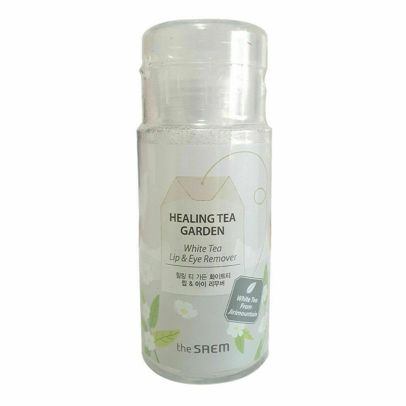 Eau micellaire démaquillante The Saem Healing Tea Garden Thé Blanc Yeux Lèvres (150 ml)