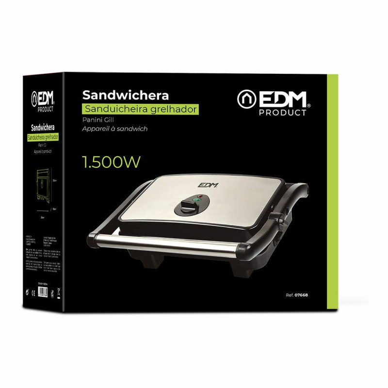 Machine à sandwich EDM 07668 1600 W Multicouleur