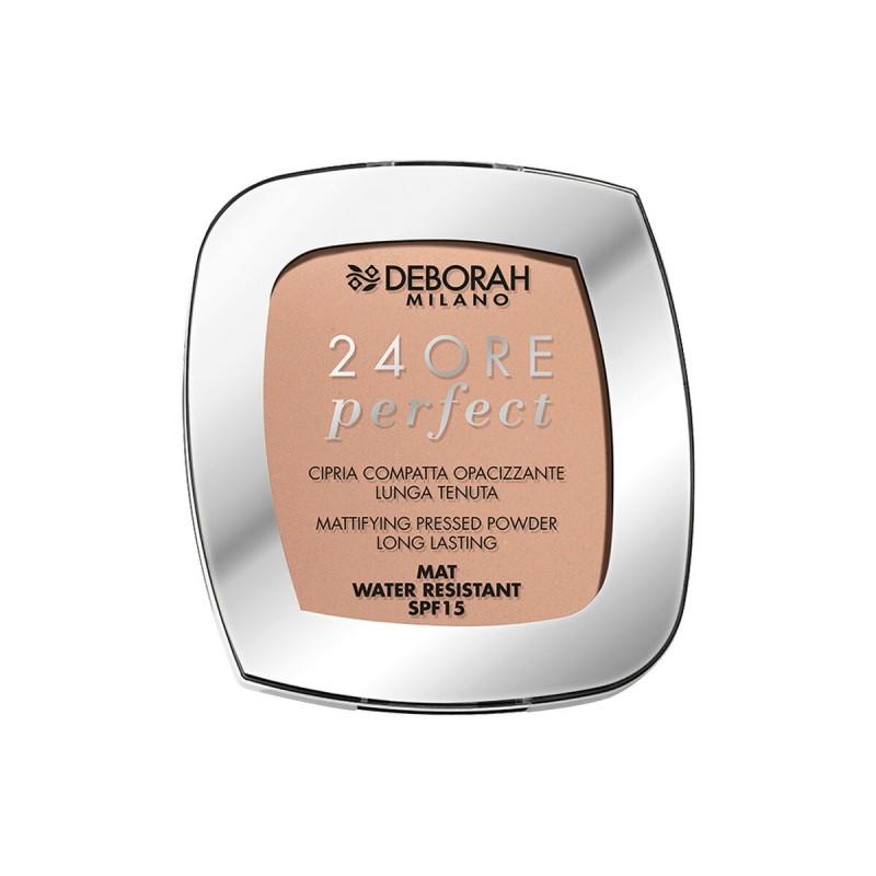 Poudres Compactes Deborah 24ore Perfect Nº 04 Beige Spf 15