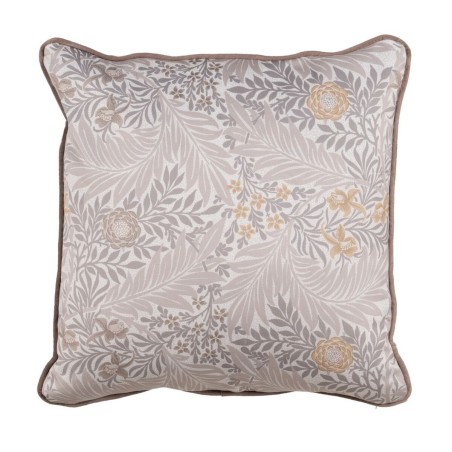 Coussin Flowers Beige Fleurs 50 x 10 x 50 cm