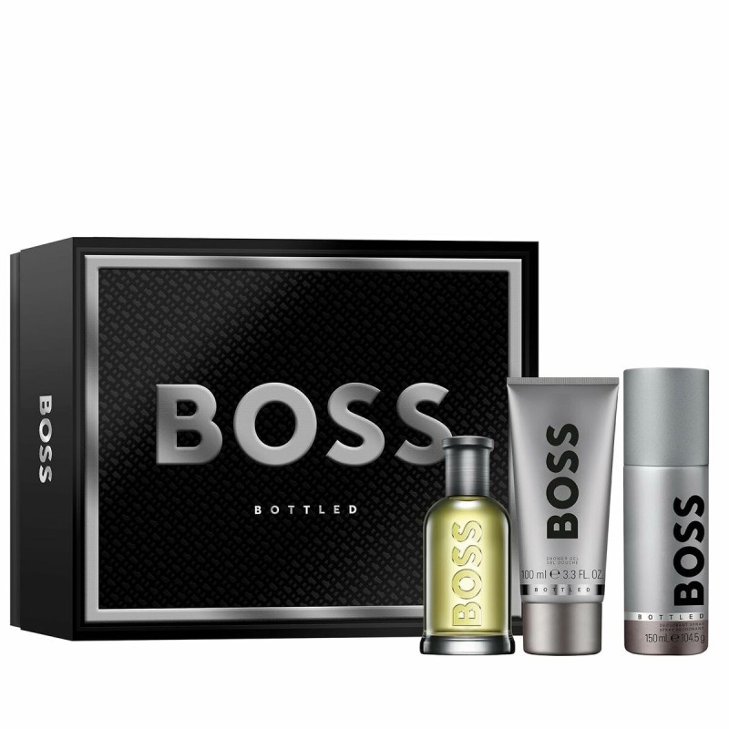 Set de Parfum Homme Hugo Boss BOTTLED EDT 3 Pièces