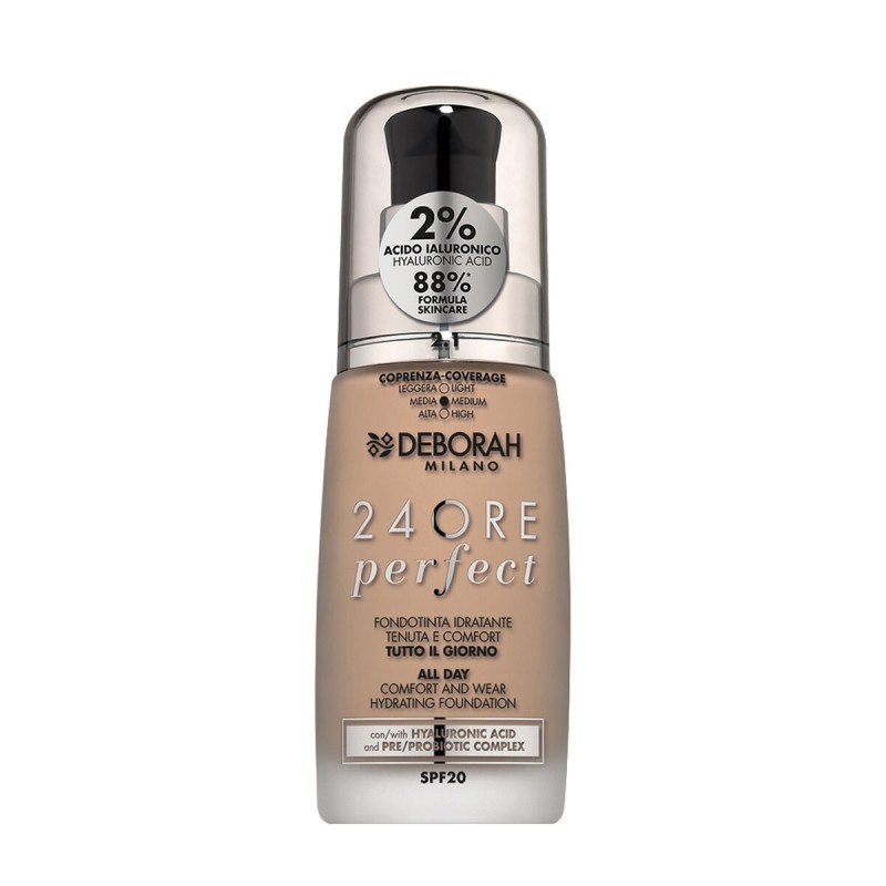 Base de Maquillage Crémeuse Deborah 4ORE PERFECT Nº 2.1