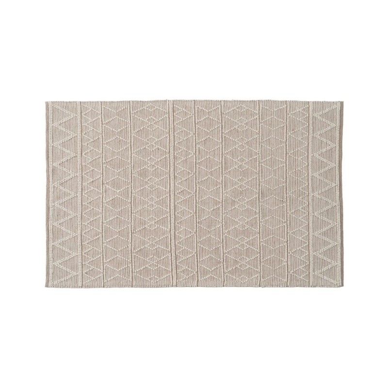 Tapis Crème 160 x 230 x 1 cm