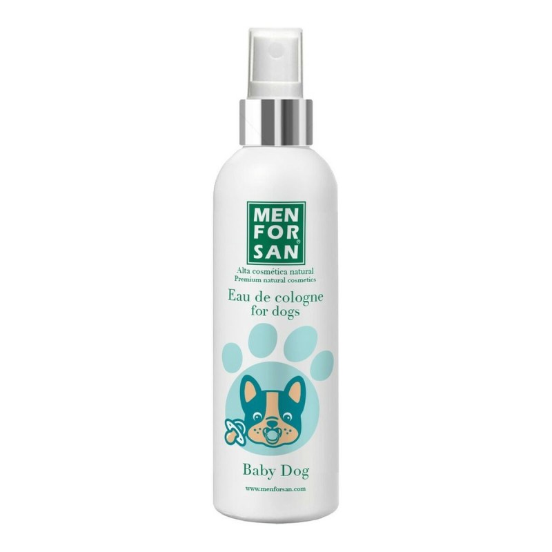 Eau de Cologne Menforsan Baby Dog Chien Frais Chiots 125 ml Bébé