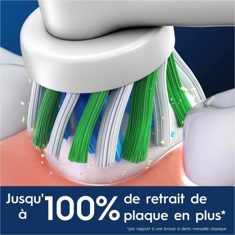 Rechange brosse à dents électrique Oral-B Pro Cross Action Blanc