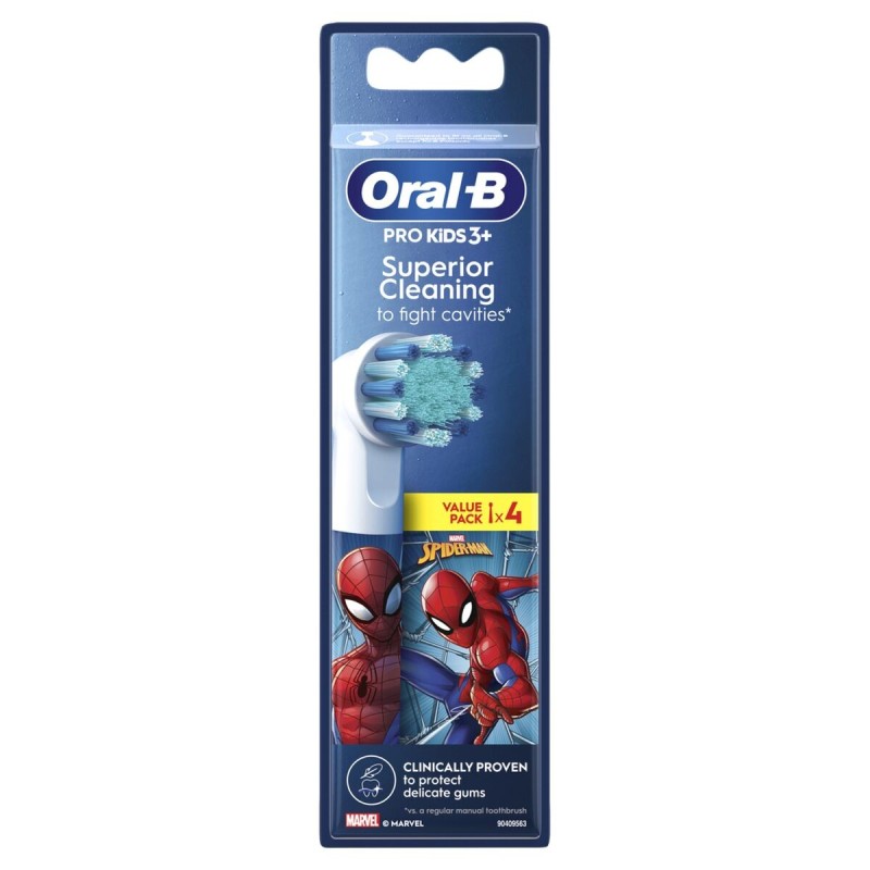 Tête de rechange Oral-B Pro kids +3 Spiderman