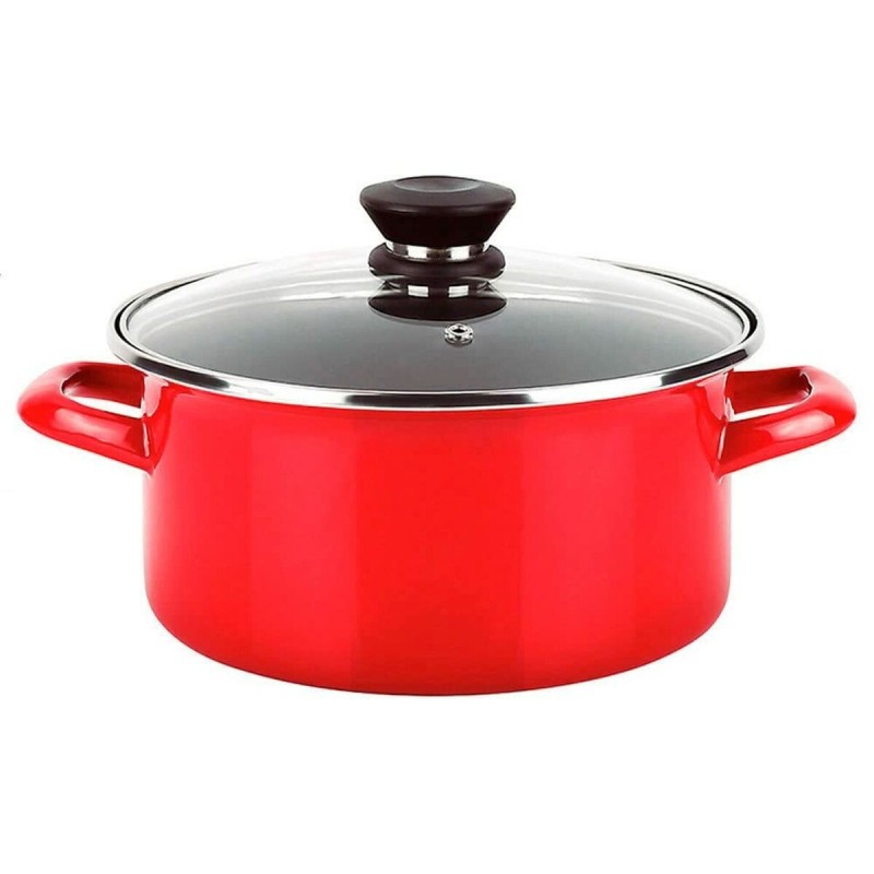 Casserole FAGOR Optimax Rouge Acier émaillé (Ø 26 x 14 cm)