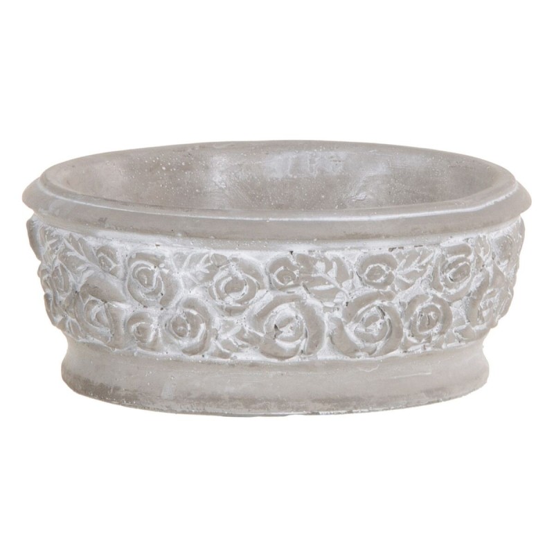 Cache-pot Gris Ciment 17 x 17 x 7 cm