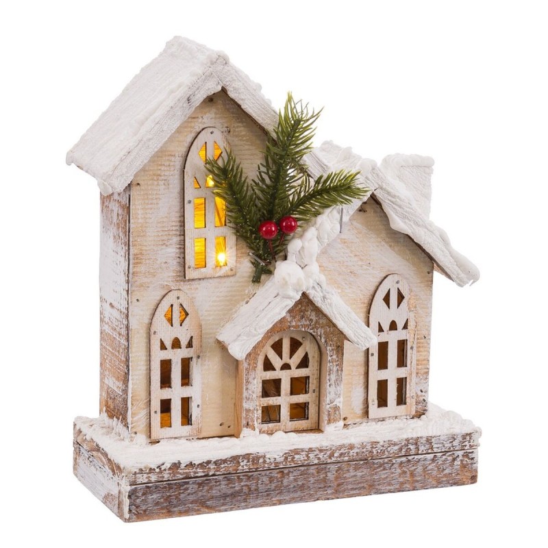 Accesoires pour crèche de Noël Naturel Église 21 X 9 X 25 CM