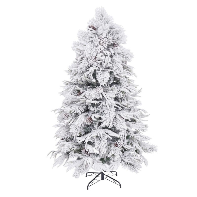 Sapin de Noël PVC Polyéthylène Ananas Enneigé 90 x 90 x 210 cm