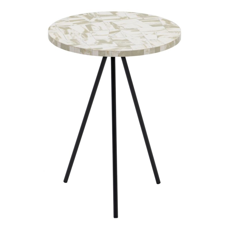 Table d'appoint Noir Beige 38 x 38 x 50 cm