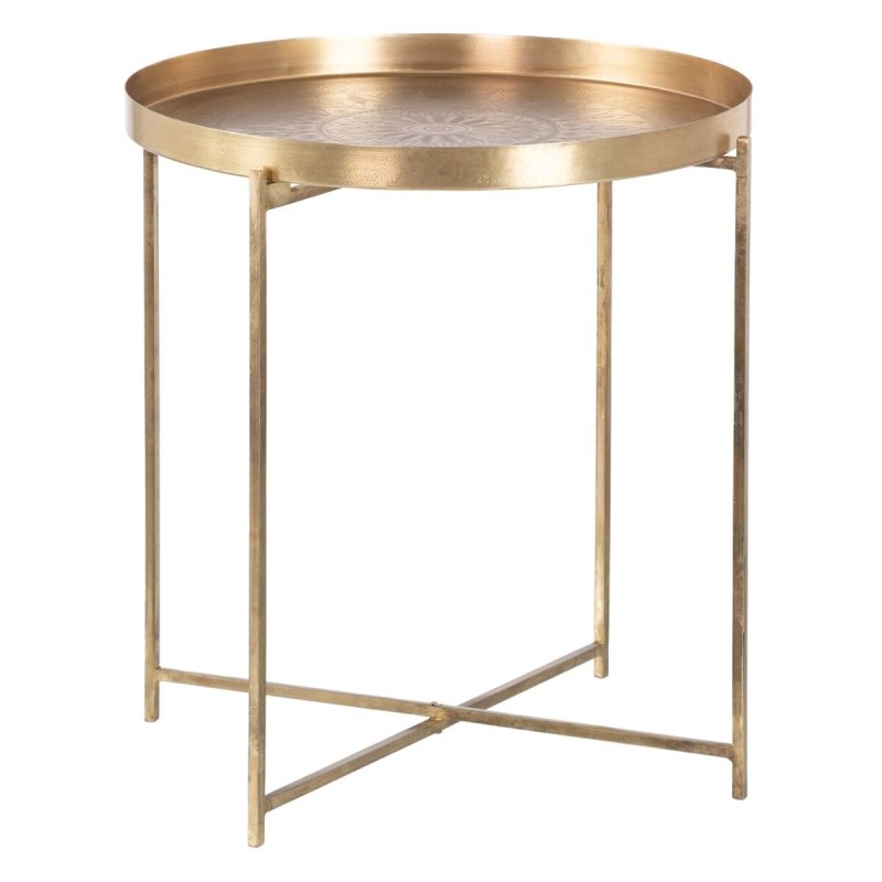 Table d'appoint Doré 51 x 51 x 56 cm