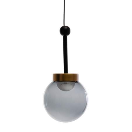 Suspension Noir Doré 5 W