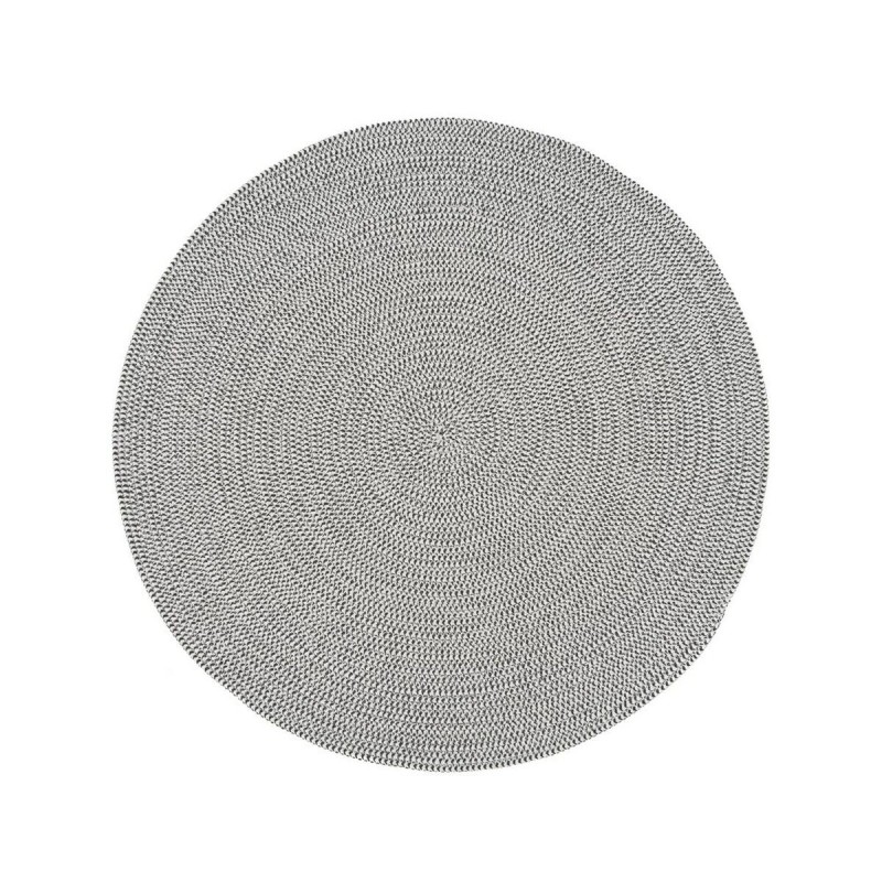 Tapis Blanc Gris 90 x 90 x 0