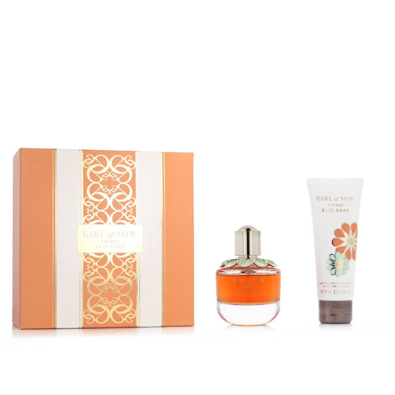 Set de Parfum Femme Elie Saab EDP Girl Of Now Lovely 2 Pièces