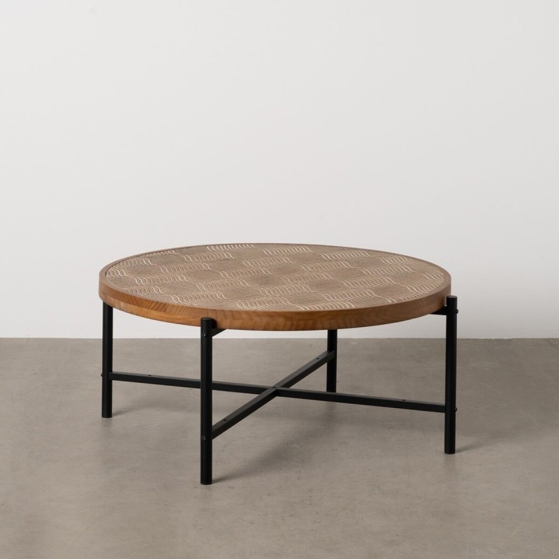 Table Basse Noir Naturel