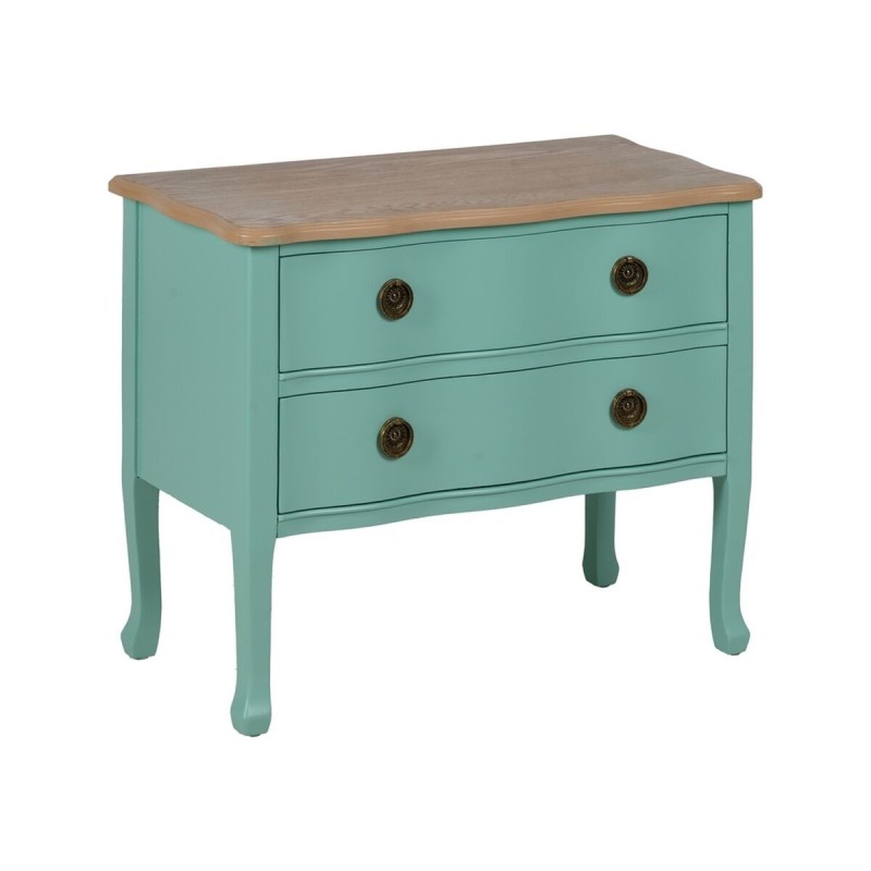 Table de Nuit Turquoise 80 x 38 x 65