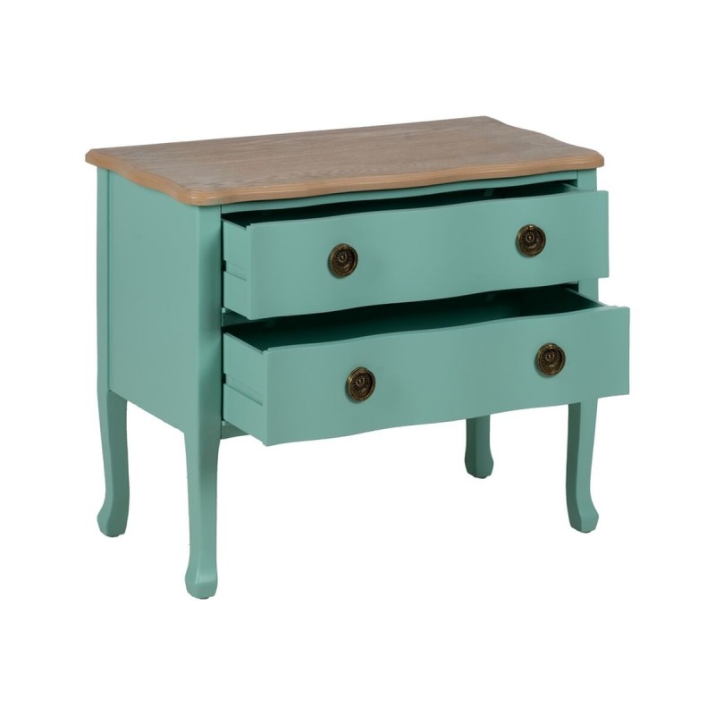 Table de Nuit Turquoise 80 x 38 x 65,5 cm