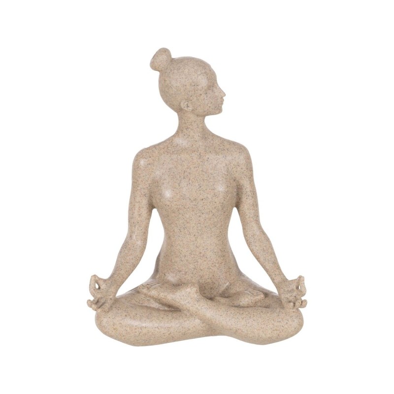 Figurine Décorative Beige Yoga 17