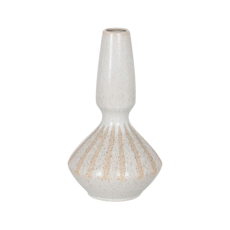 Vase Blanc Beige Céramique 21