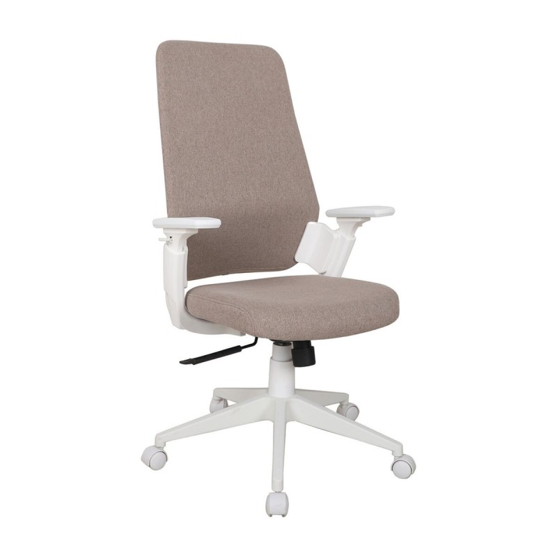 Chaise de Bureau Blanc Taupe 67