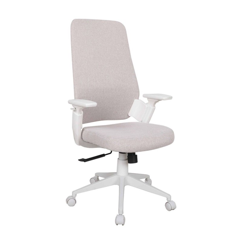 Chaise de Bureau Blanc Beige 67