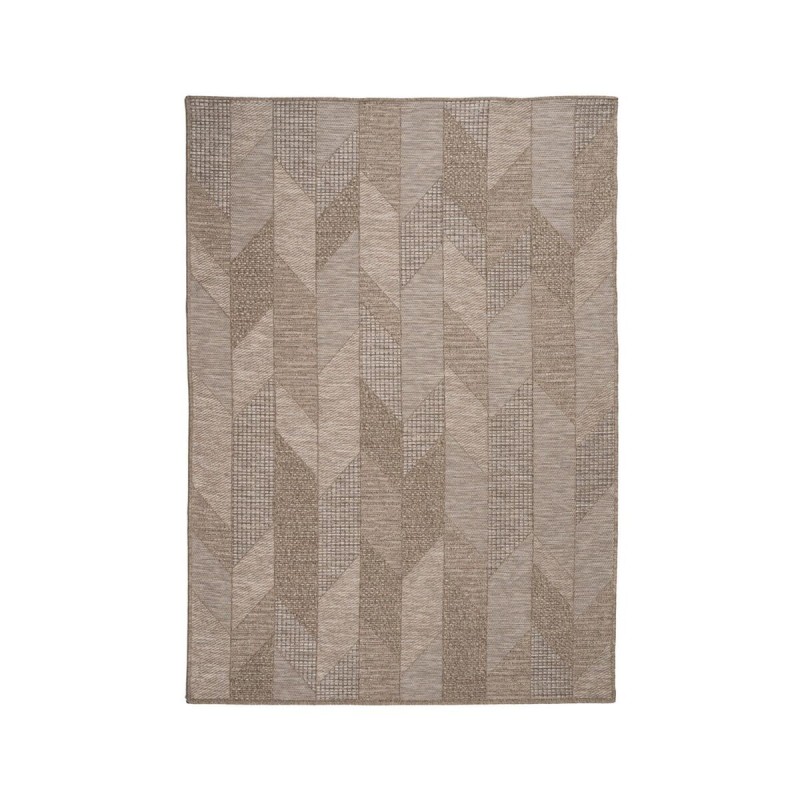 Tapis Marron Beige polypropylène 160 x 2 x 230 cm