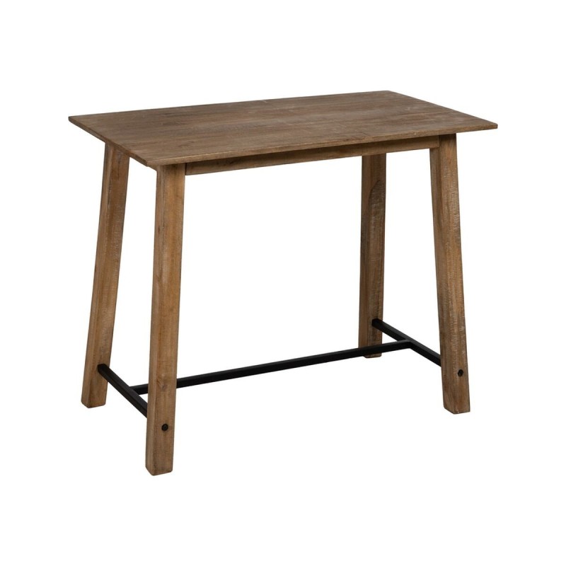 Table d'appoint Noir Naturel 110 x 60 x 90 cm