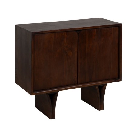 Meuble d'Appoint Marron Bois d'acacia 90 x 40 x 80 cm