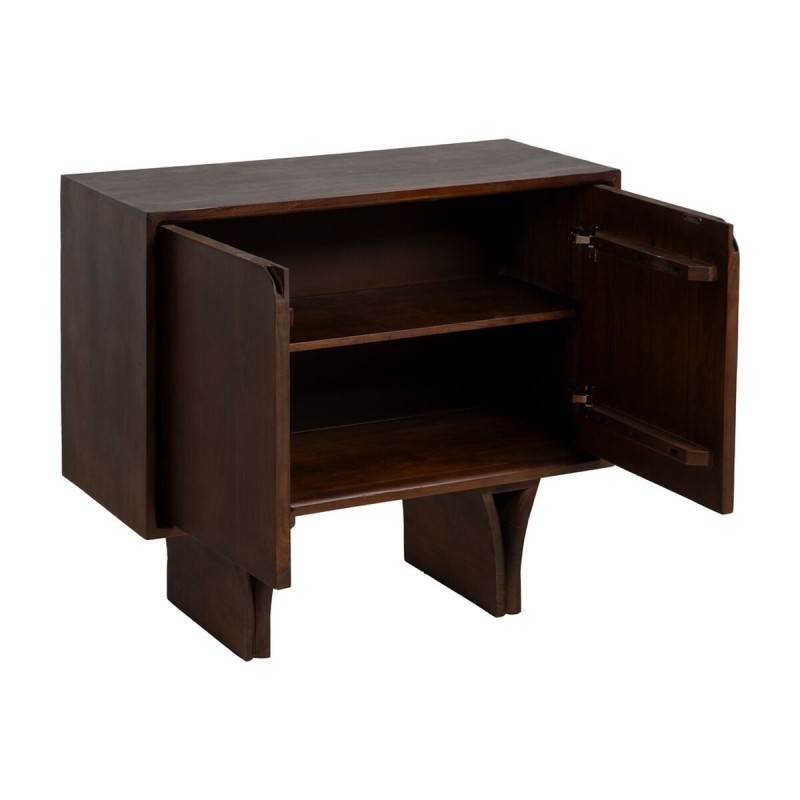 Meuble d'Appoint Marron Bois d'acacia 90 x 40 x 80 cm