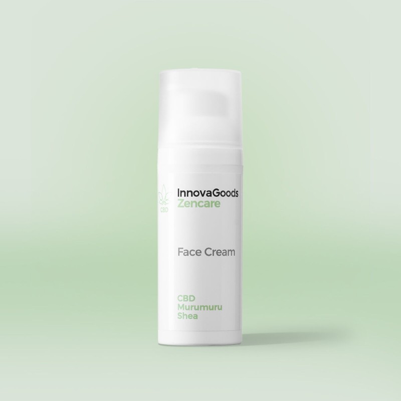 Crème Hydratante pour le Visage CBD Zencare InnovaGoods 50 ml