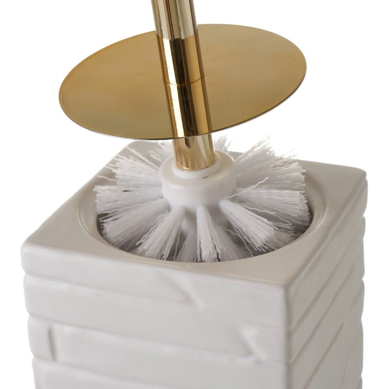 Brosse de salle de wc Blanc 11 x 11 x 30 cm