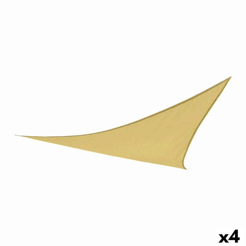 Voiles d'ombrage Aktive Triangulaire Crème 360 x 0