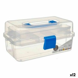 Boîte Multiusage Bleu Transparent Plastique 27 x 13