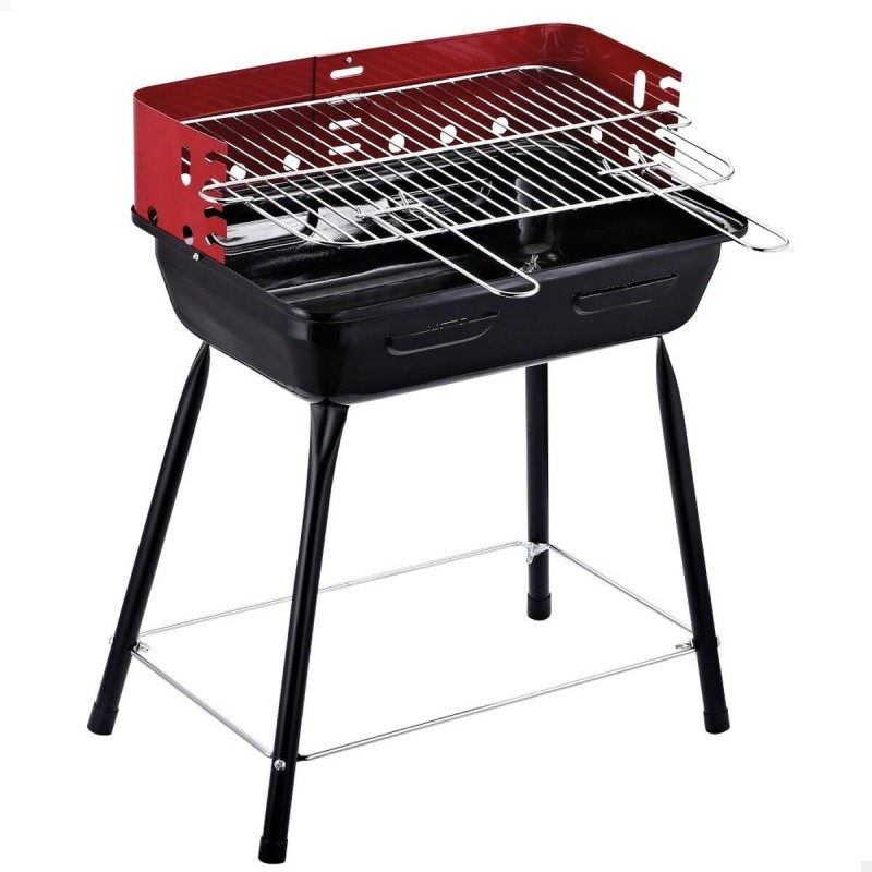 Barbecue Portable Aktive Métal 42 x 54 x 42 cm (2 Unités)