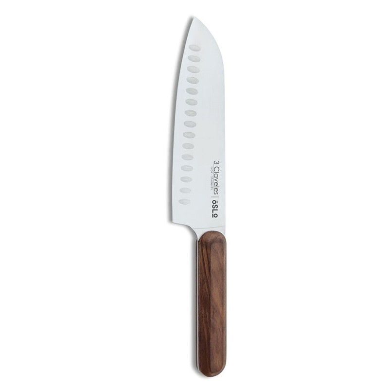 Couteau Santoku 3 Claveles Oslo Acier inoxydable 17