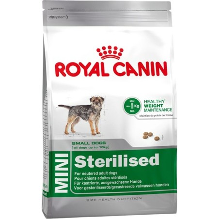 Nourriture Royal Canin MINI Sterilised Adulte Poulet 8 kg