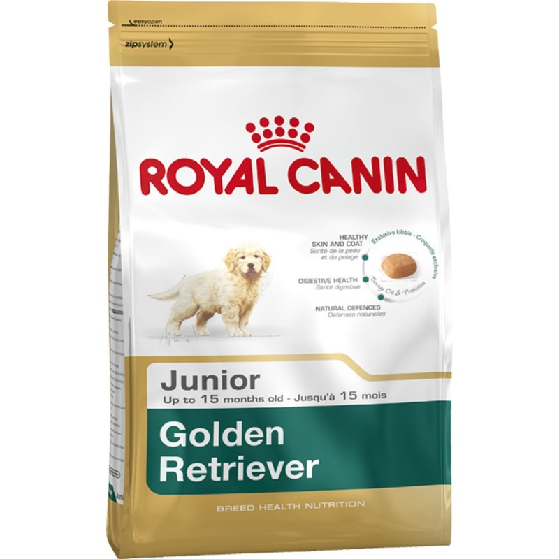 Nourriture Royal Canin BHN Golden Retriever Puppy Petit/Junior Poulet Oiseaux 12 kg