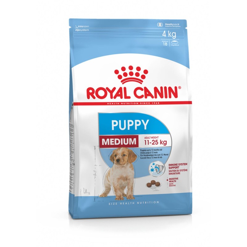 Nourriture Royal Canin Medium Puppy Petit/Junior Poulet Légumes 15 kg