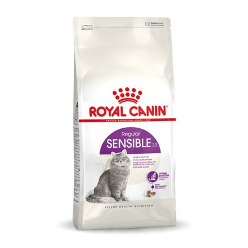 Aliments pour chat Royal Canin Sensible 33 Adulte Poulet 10 kg